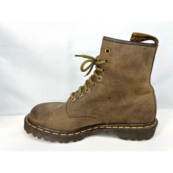 Vintage Dr Martens 1460 Boots 8 Eye Brown Men’s 6 UK 8 US Y2K - Picture 5 of 11